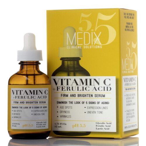 Medix 5.5 Vitamin C and Ferulic Acid Firm and Brighten Serum 1.75 Fl Oz (52ml) Nigeria
