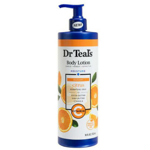 Dr Teals Body Lotion Glow and Radiance With Vitamin C and Citrus Essential Oil Magnesium Sulphate Original Cosmetics Nigeria Lagos Abuja Port Harcourt Lekki Surulere Ikoyi