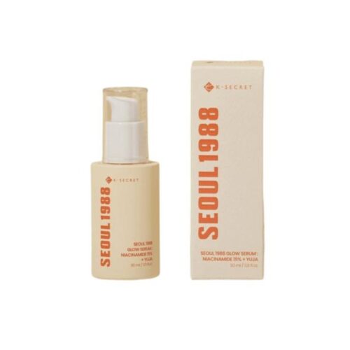 Seoul 1988 Glow Serum, Niacinamide 15% + Yuja, 30ml