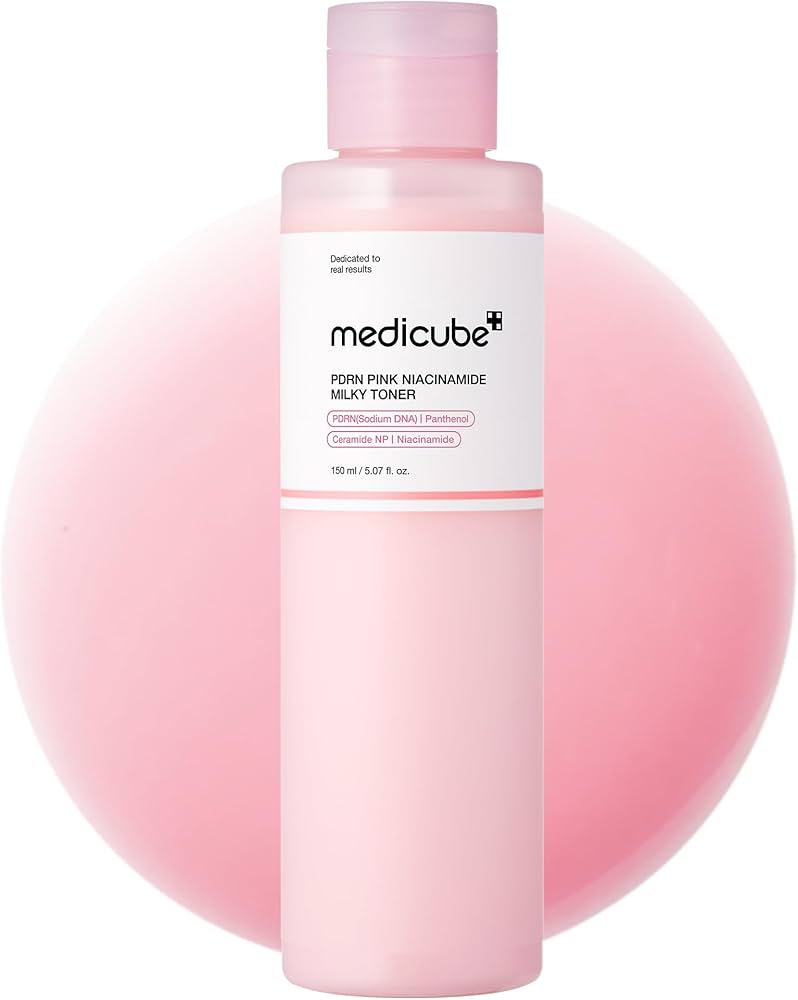 MEDICUBE PDRN PINK NIACINAMAIDE MILKY TONER 150ml 1 MEDICUBE PDRN PINK NIACINAMAIDE MILKY TONER 150ml