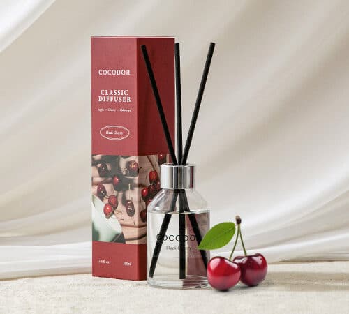 Best Skincare & Beauty Store in Nigeria | Allure Beauty 64 COCODOR Classic Reed Diffuser/Black Cherry/100ml
