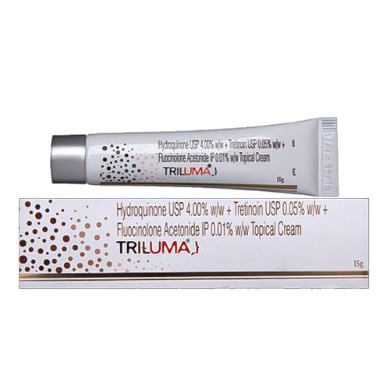 TRILUMA CREAM Hydroquinone USP + Tretinoin USP + Flucinolone Acetonide Tropical Cream 15g