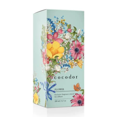 Best Skincare & Beauty Store in Nigeria | Allure Beauty 61 Cocodor Flower Diffuser 200ml Pure Cotton