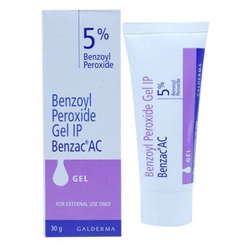 Benzac Ac Benzoyl Peroxide 5% Gel 30G