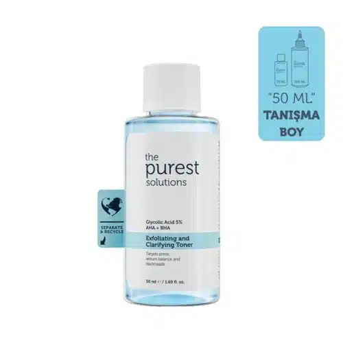 Best Skincare & Beauty Store in Nigeria | Allure Beauty 62 The Purest Solutions Exfoliating and Clarifying Toner (Glycolic Acid 5% AHA + BHA) - for All Skin Types -